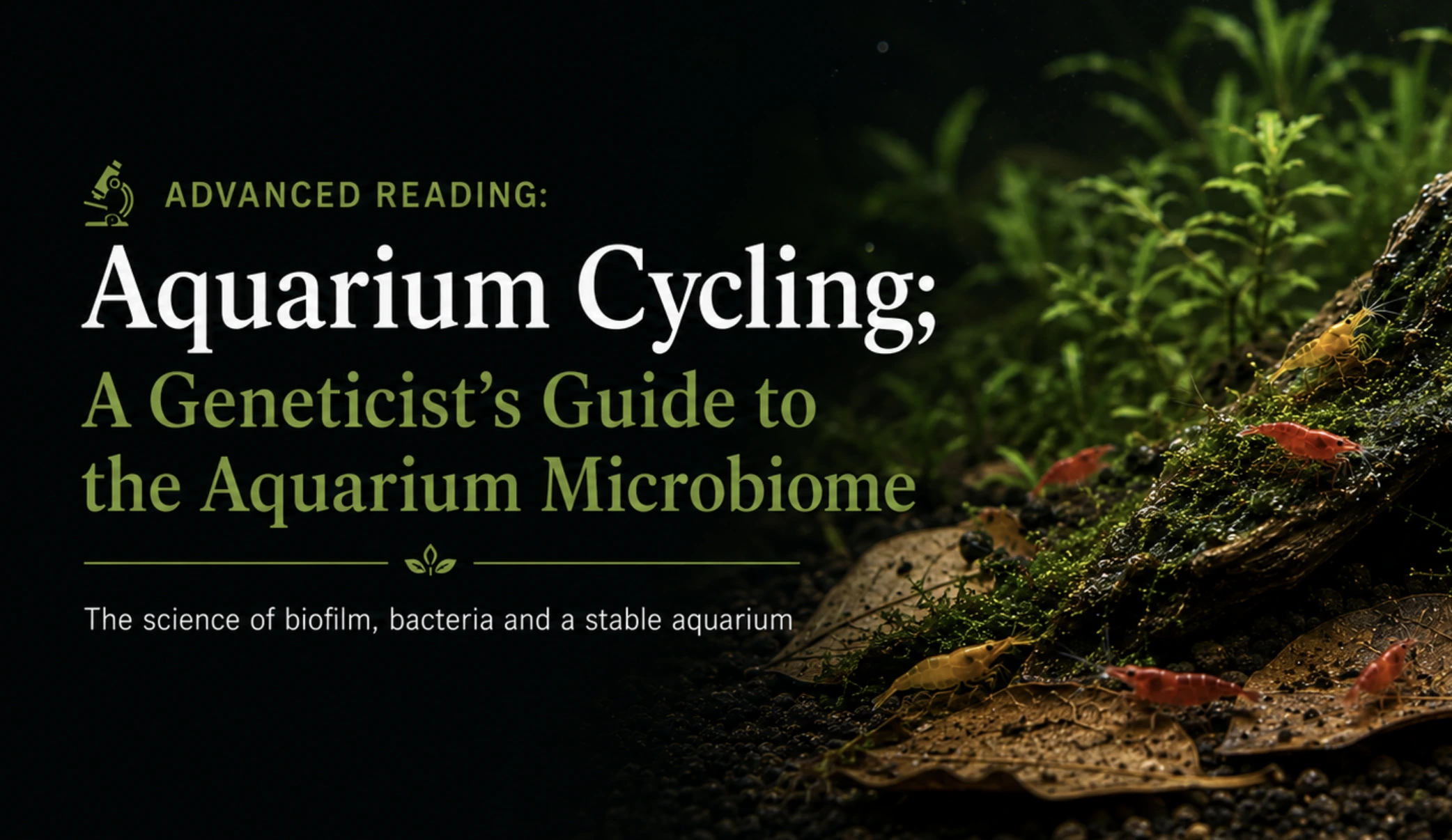 ADVANCED READING: Aquarium Cycling; A Geneticist’s Guide to the Aquarium Microbiome
